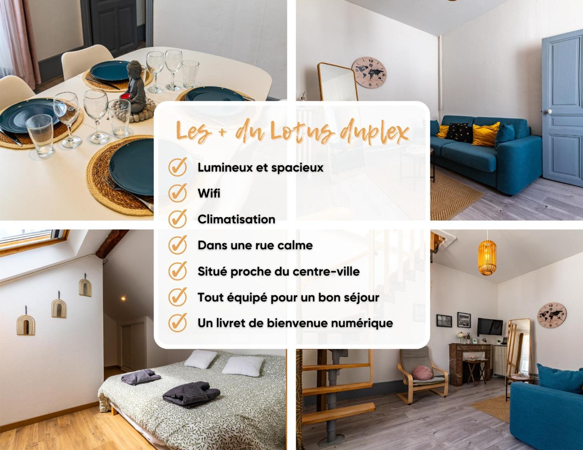 Le Lotus Duplex Apartamento Dijon Quarto foto